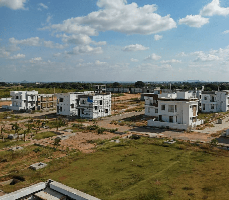 white villa project Hyderabad