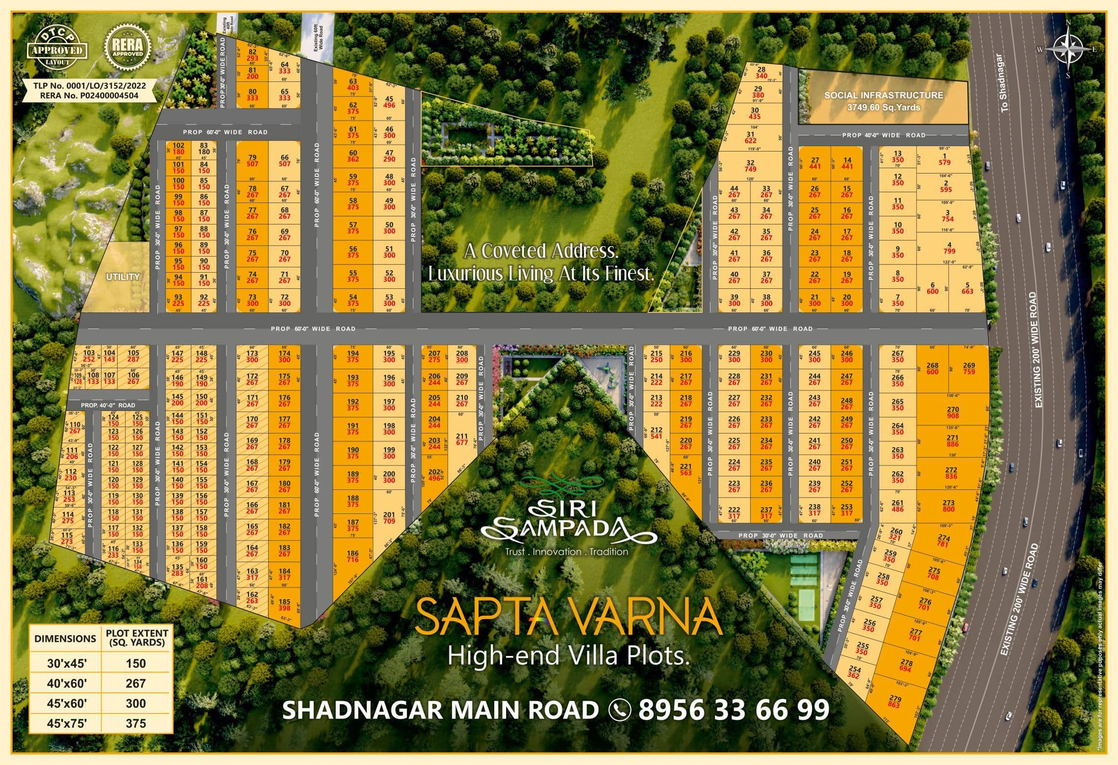 Open Plots For Sale in Shadnagar | Residential Plots